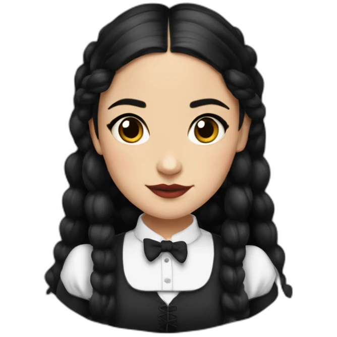 Jena Ortega As Wednesday Adams emoji
