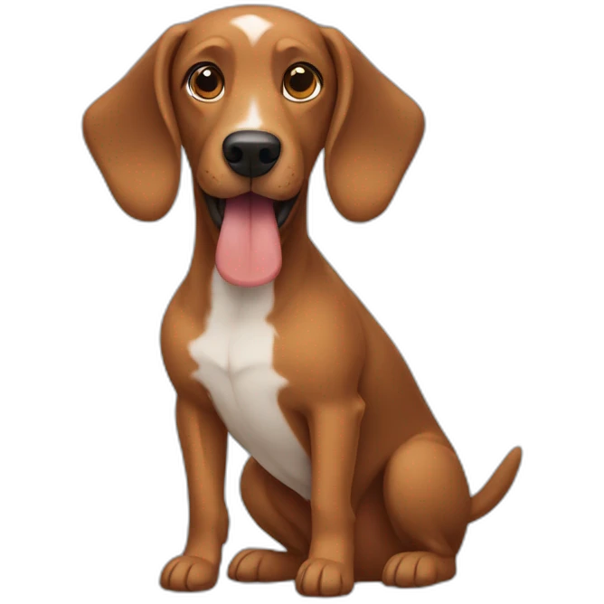 Dog salchicha  emoji