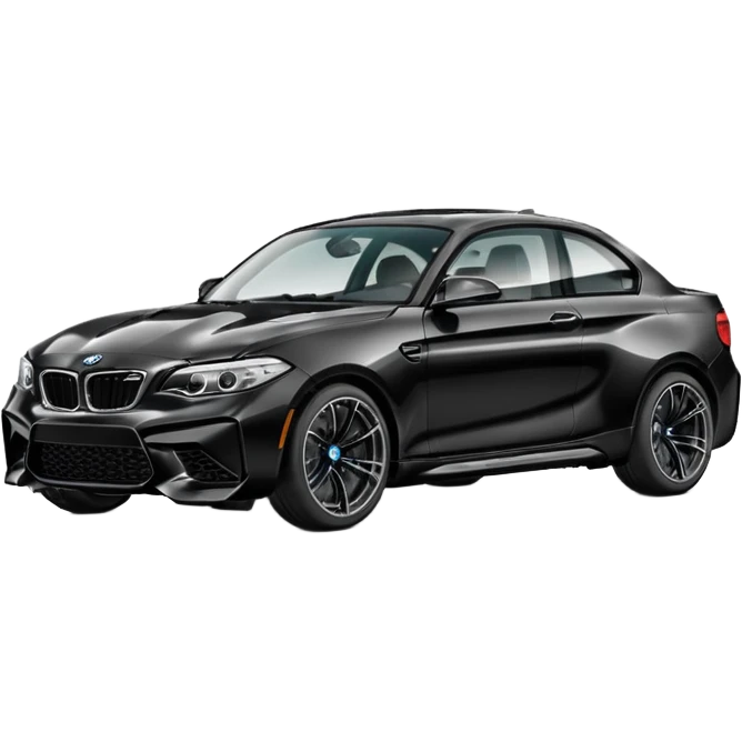 Black bmw m2 emoji