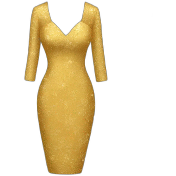 marrigold flower derived dress design emoji