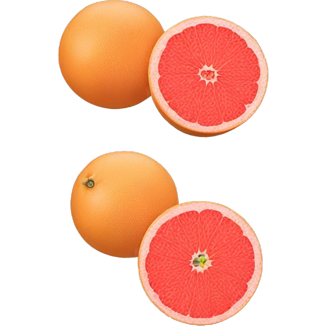 Two Grapefruit’s  emoji
