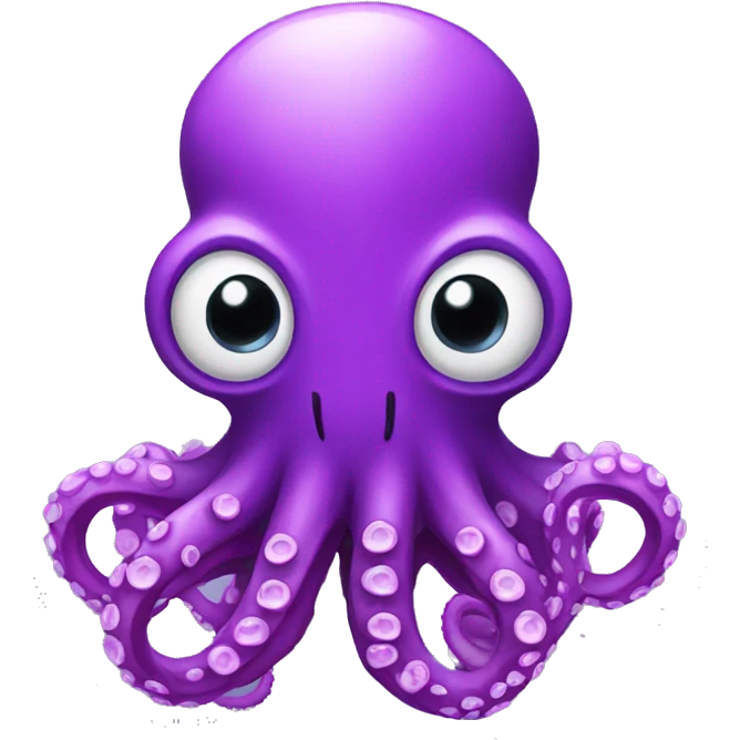 purple octopus gaming emoji