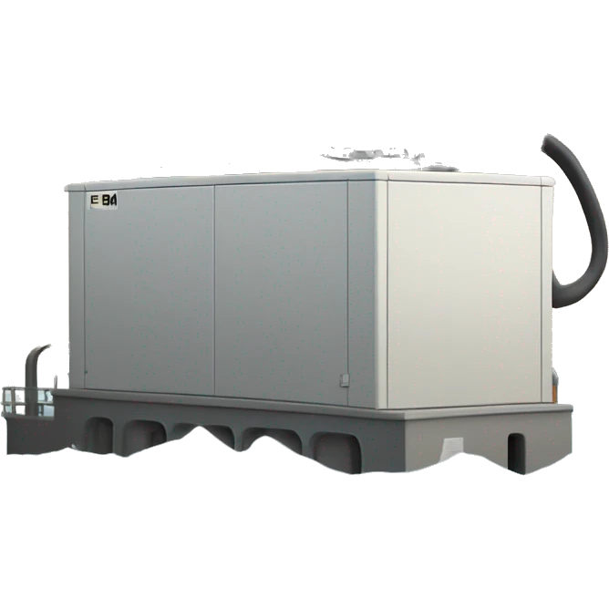 A shore power unit should depict a large, industrial-grade electrical plug with thick cables connecting to a power box or grid station. Next to the plug, there could be a ship icon or outline, symbolizing the connection to a docked vessel.  emoji
