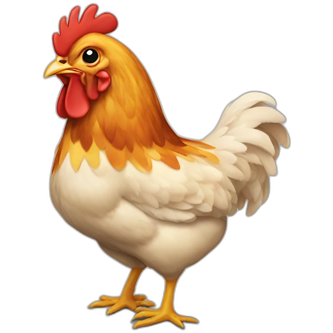 chicken  emoji