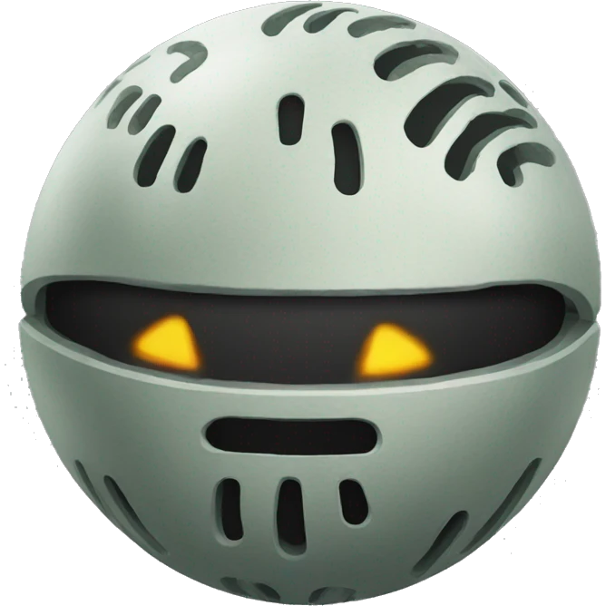 Radiation ball emoji