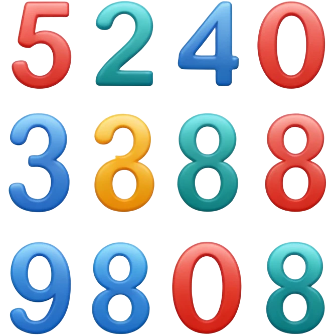 67 numbers emoji