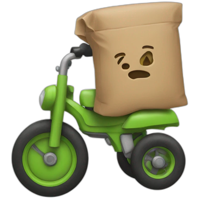 Un mec choqué sur un castor emoji