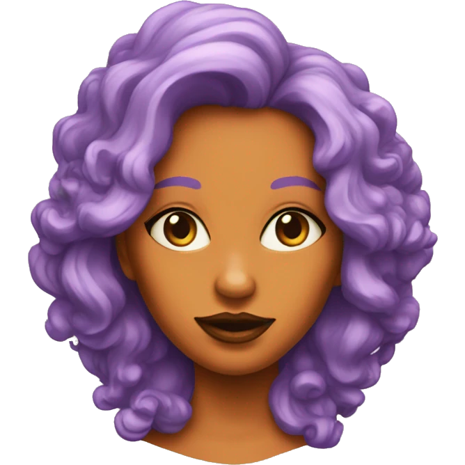 Foxy lady psychédélique  emoji