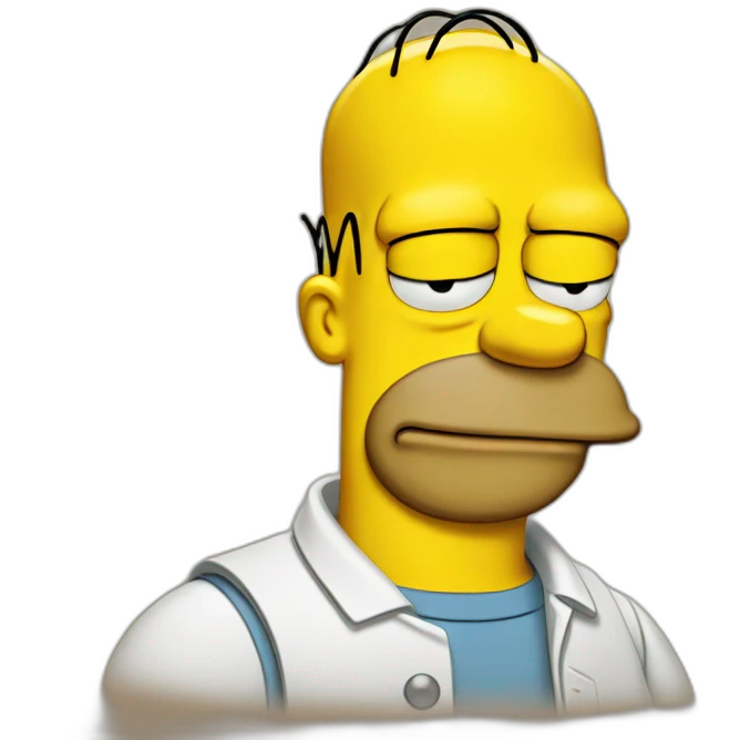 Homer simpson emoji