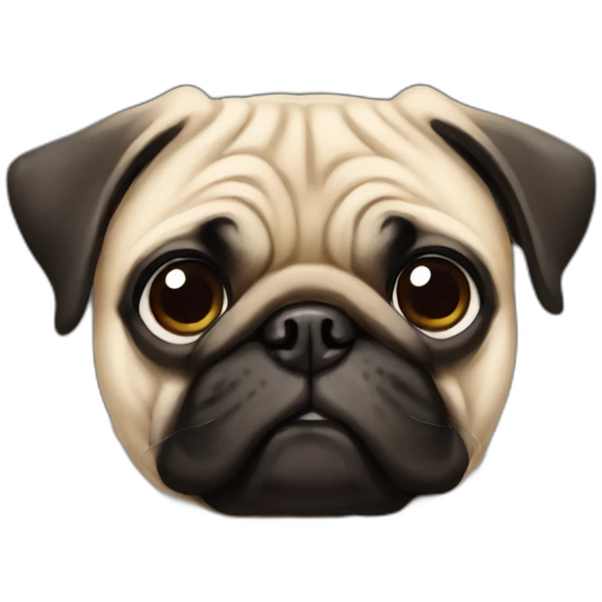 Pug emoji