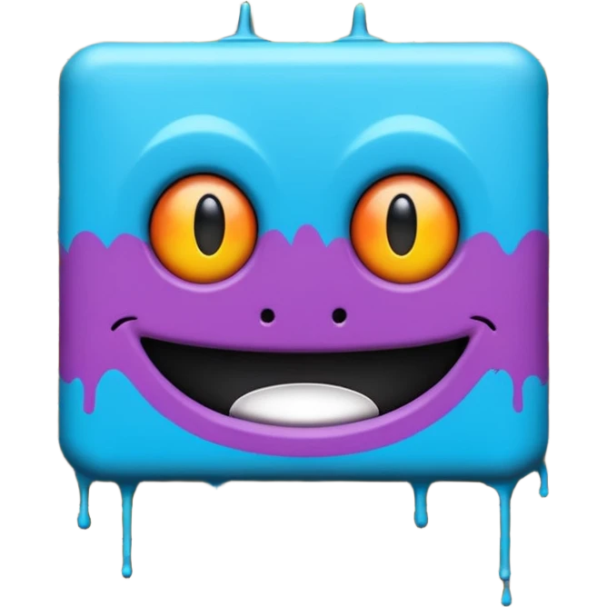 Граффити надпись: 72 emoji