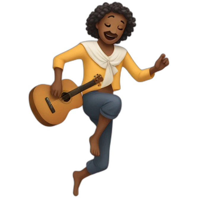 Gaúcho dançando  emoji