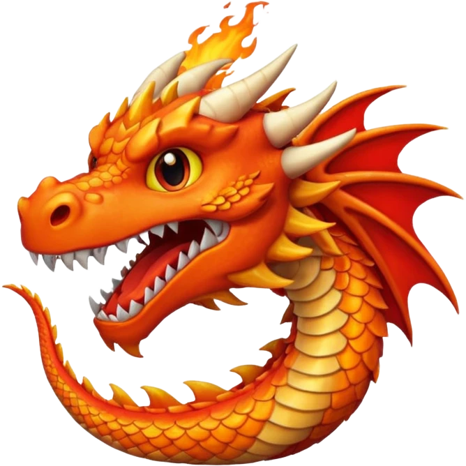 Fire Dragon emoji