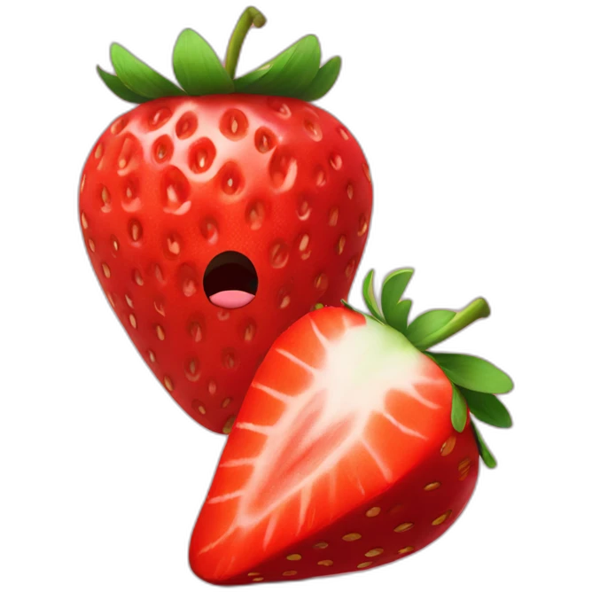 strawberry emoji