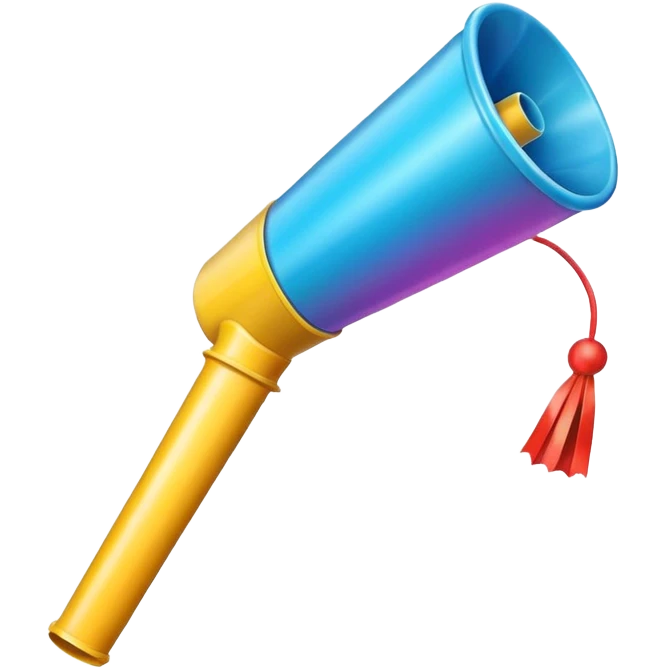 party blower emoji