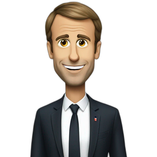 Emmanuel Macron emoji