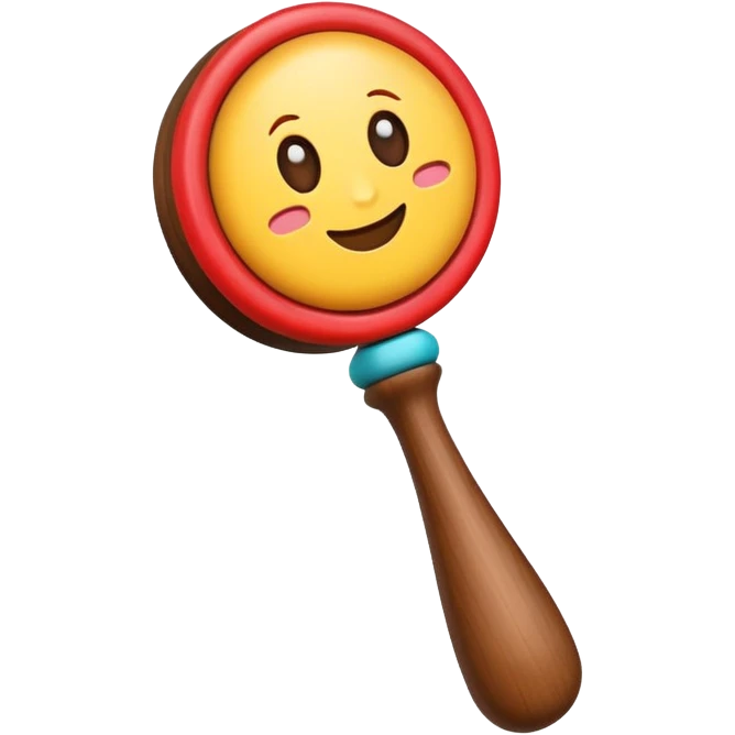 Rattle emoji