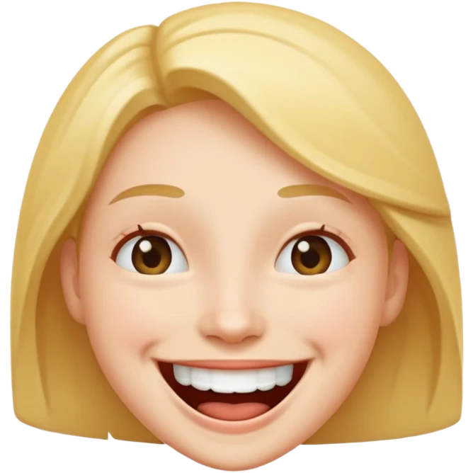 having fun emoji