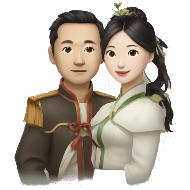 庄子，瘦削长须，智慧飘逸，一位古代哲学家,中国 emoji