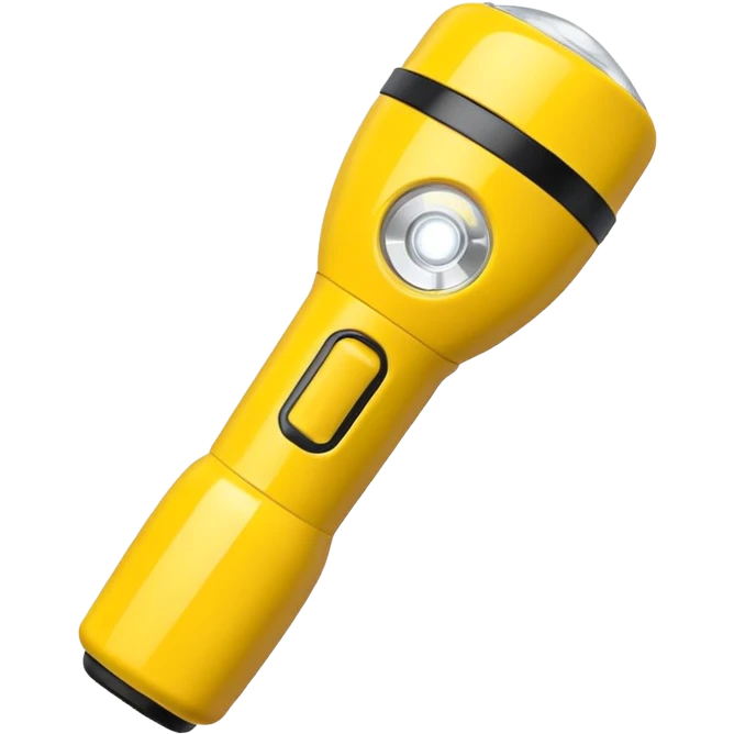 Flashlight Yellow emoji