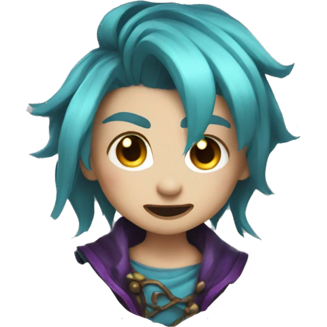 Jinx from arcane  emoji