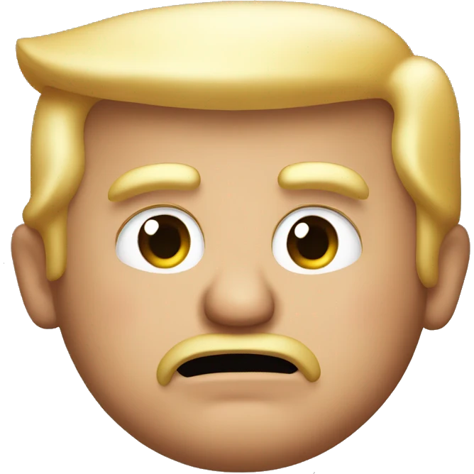 donald trump big belly emoji