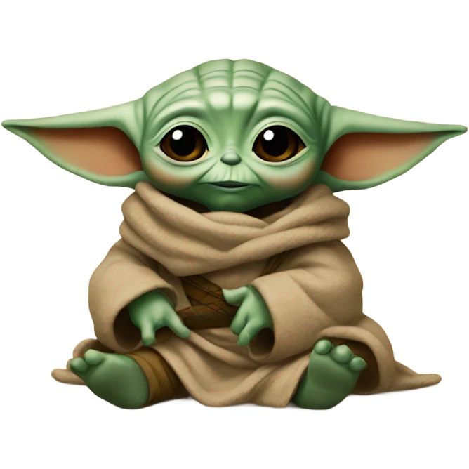 Rastafarian baby yoda emoji
