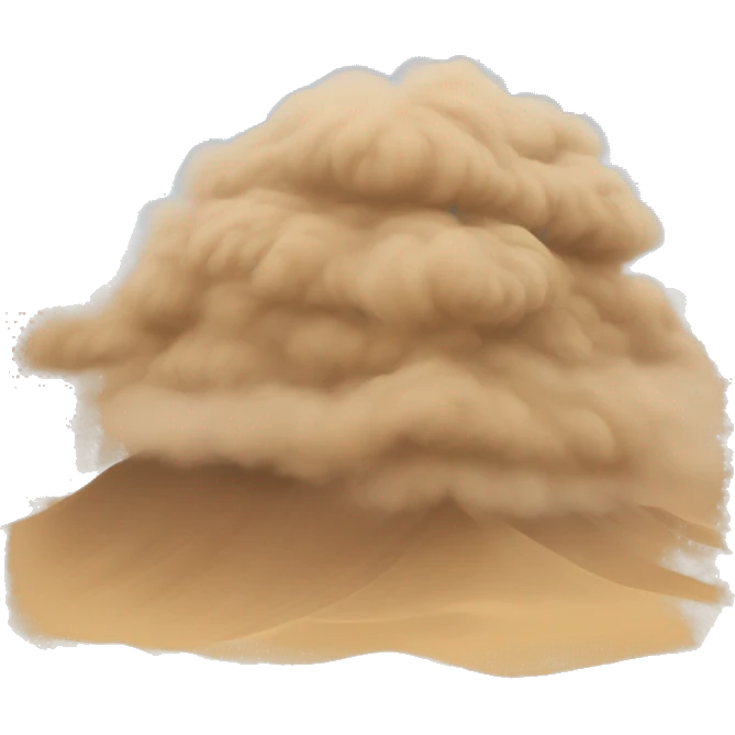 Sandstorm emoji