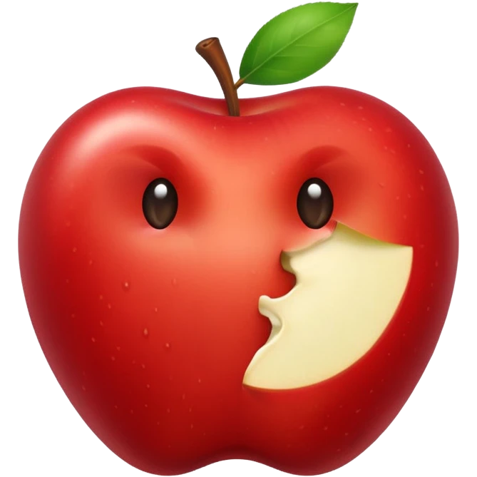 Thief apple emoji