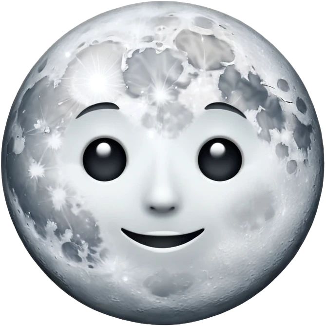 La lune emoji