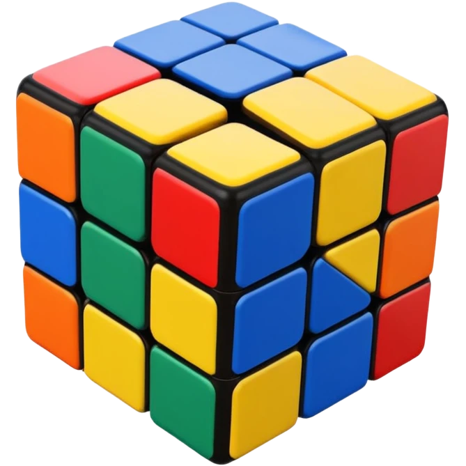 Rubik Cube emoji