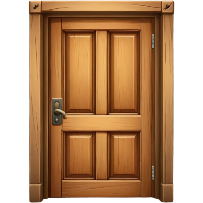 Opening door emoji