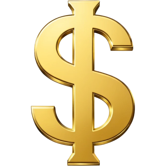 simbolo de $ emoji