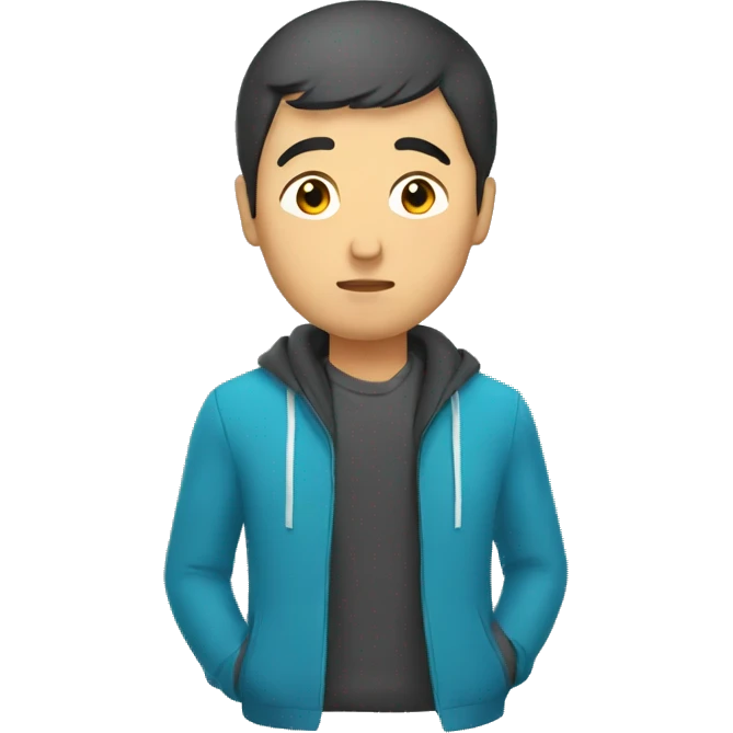 thinking kazakh guy emoji