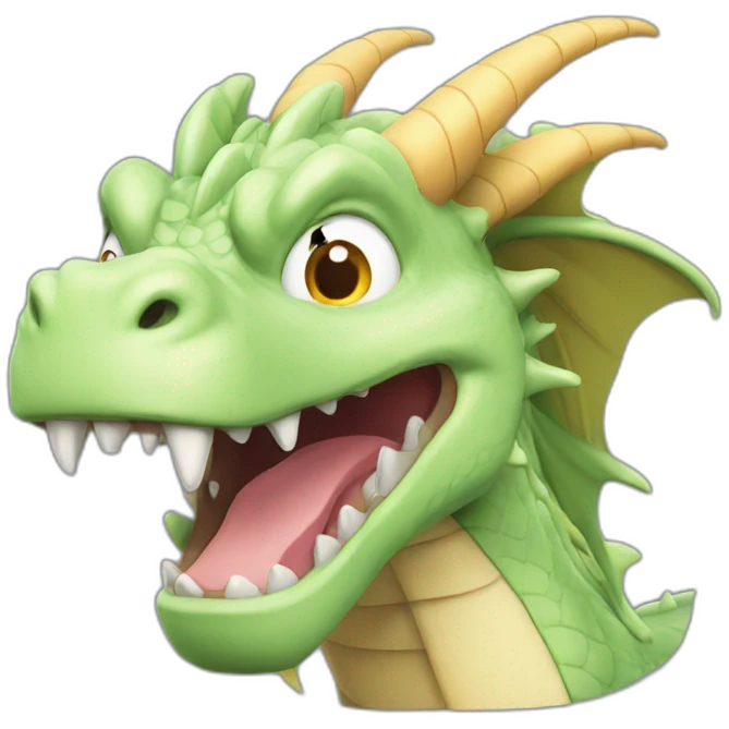 Un Dragon-os emoji