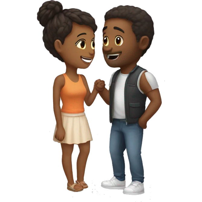 
Warm-Up with Compliments: 
Key Points love couple  emoji
