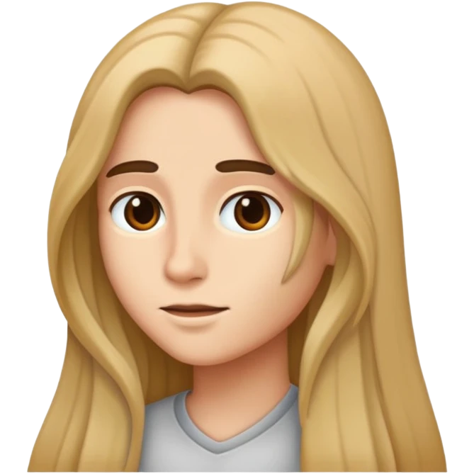 Long hairws emoji