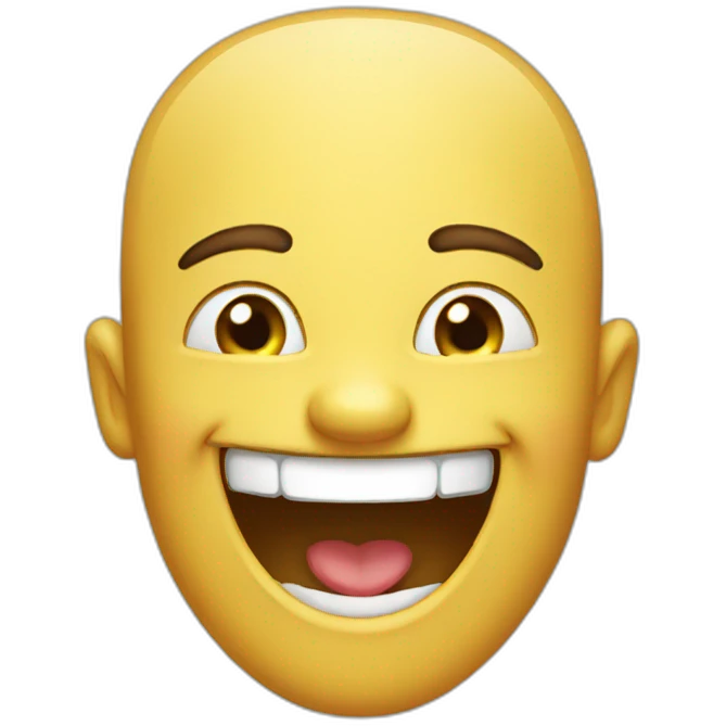 Laugh emoji