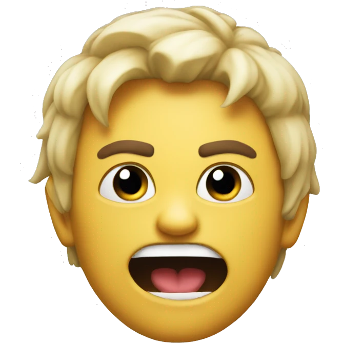 An emoji ready to rage  emoji