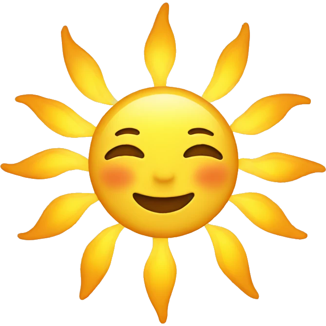 sun emoji
