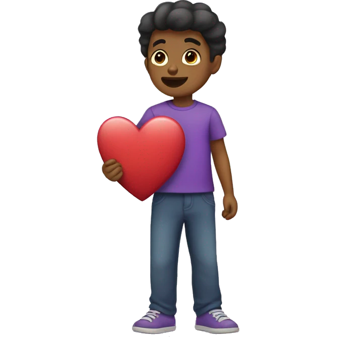 Corazón violeta  emoji