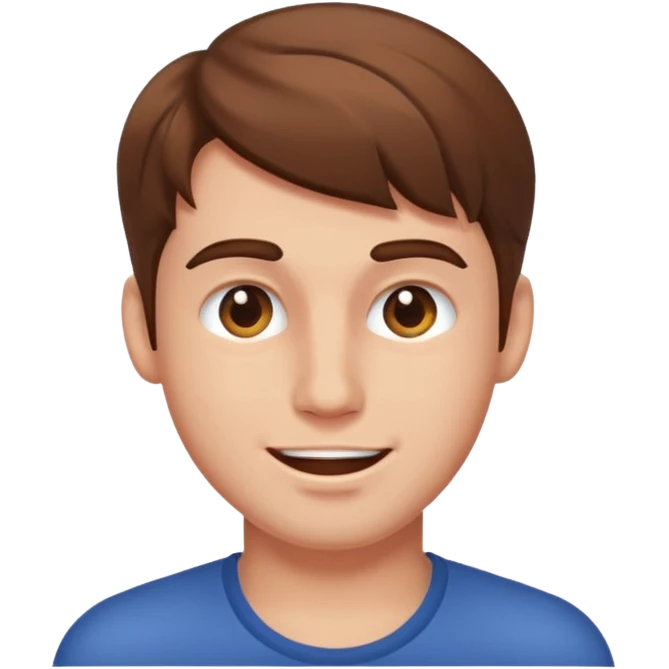 Guy winking  emoji