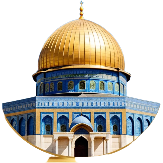 Dome of the rock, Palestine emoji