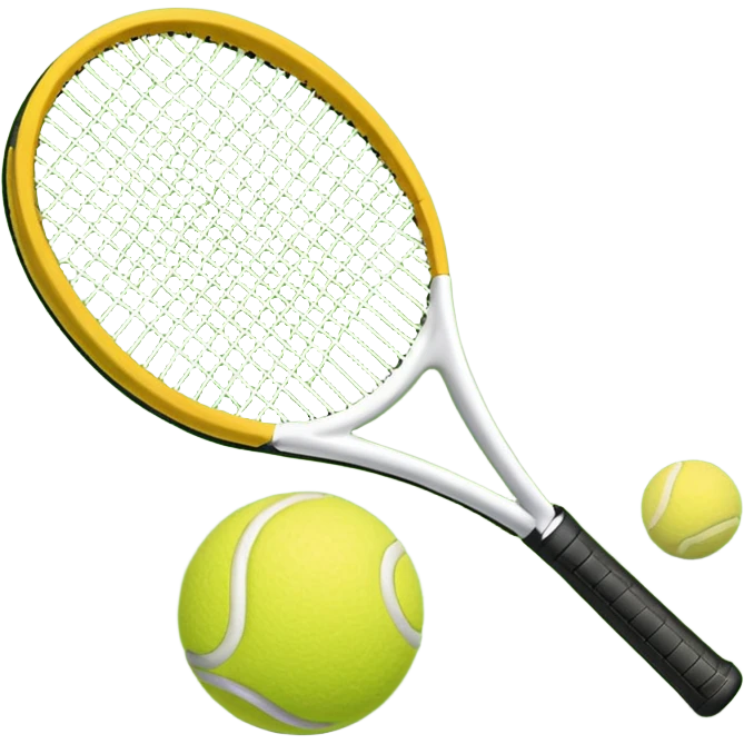 Racket and ball emoji