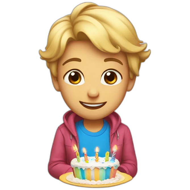 Happy birth day emoji