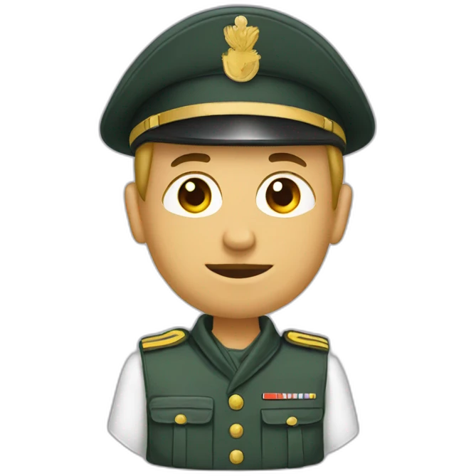 Salue militaire  emoji