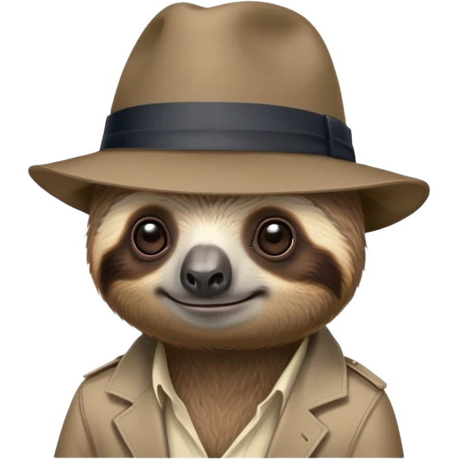 gangster sloth emoji