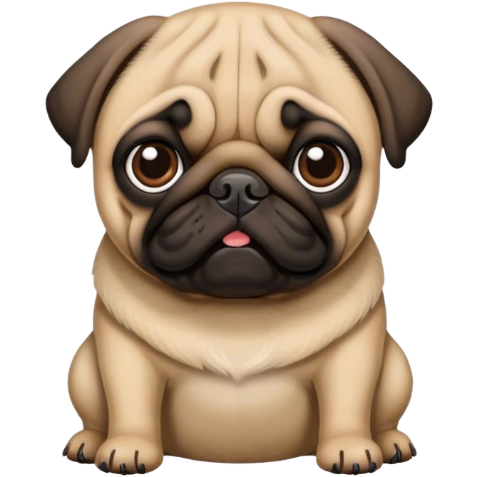 Мопс emoji
