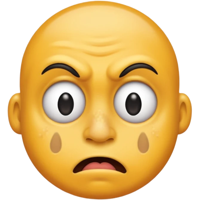 Stinky face emoji