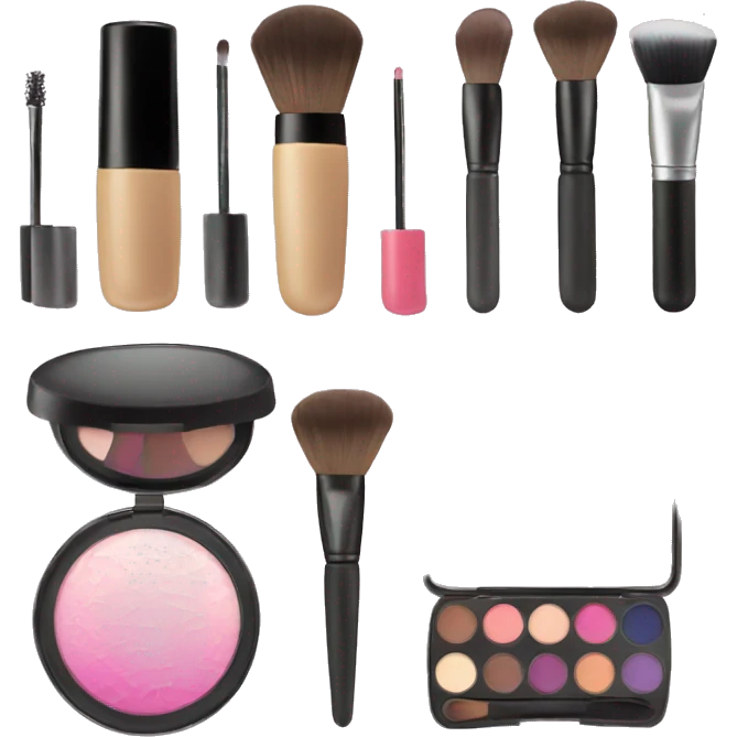 Makeup set emoji